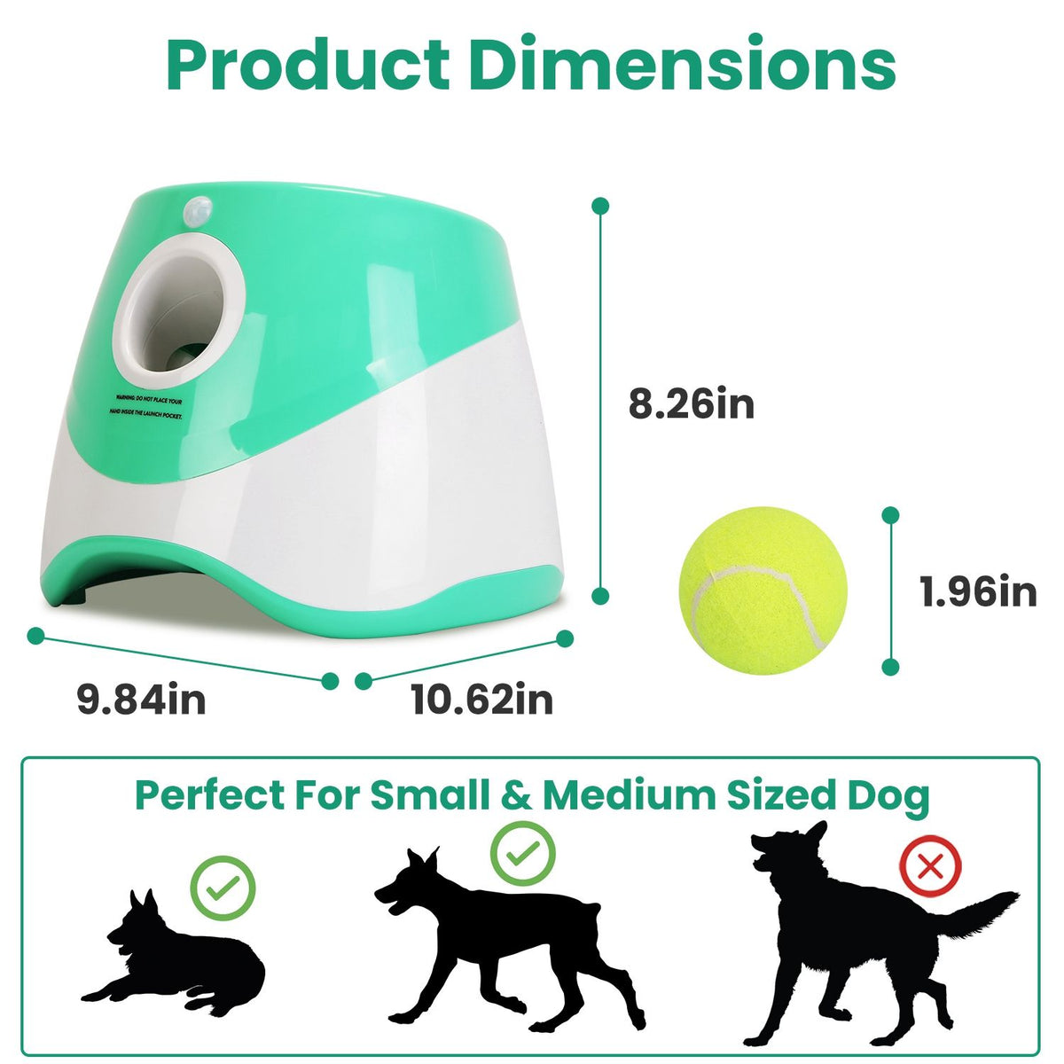 Fetch & Field Automatic Dog Ball Launcher
