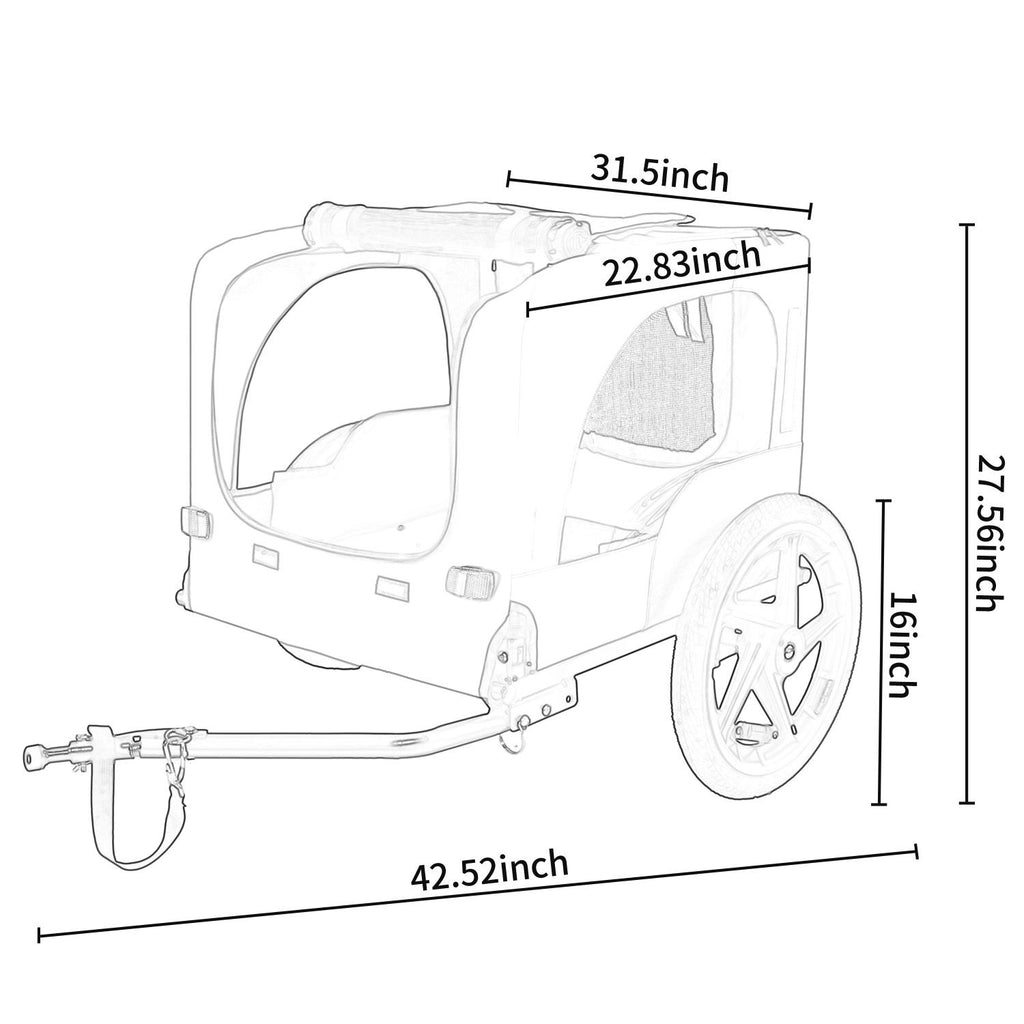 TrailRider Pet Bike Trailer