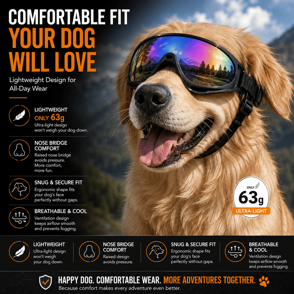 Trail Vision Dog Goggles