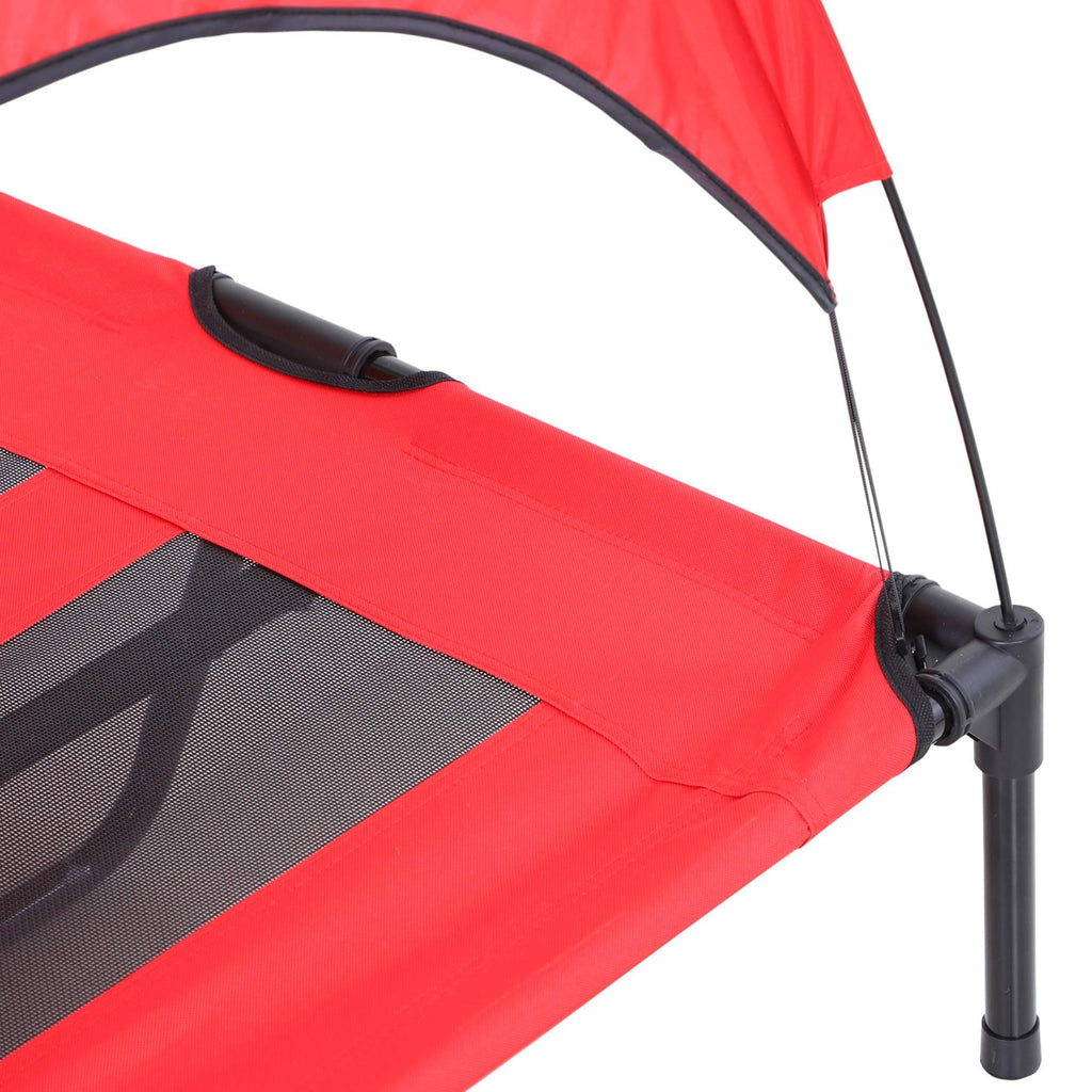 Elevated Dog Cot with UV Canopy