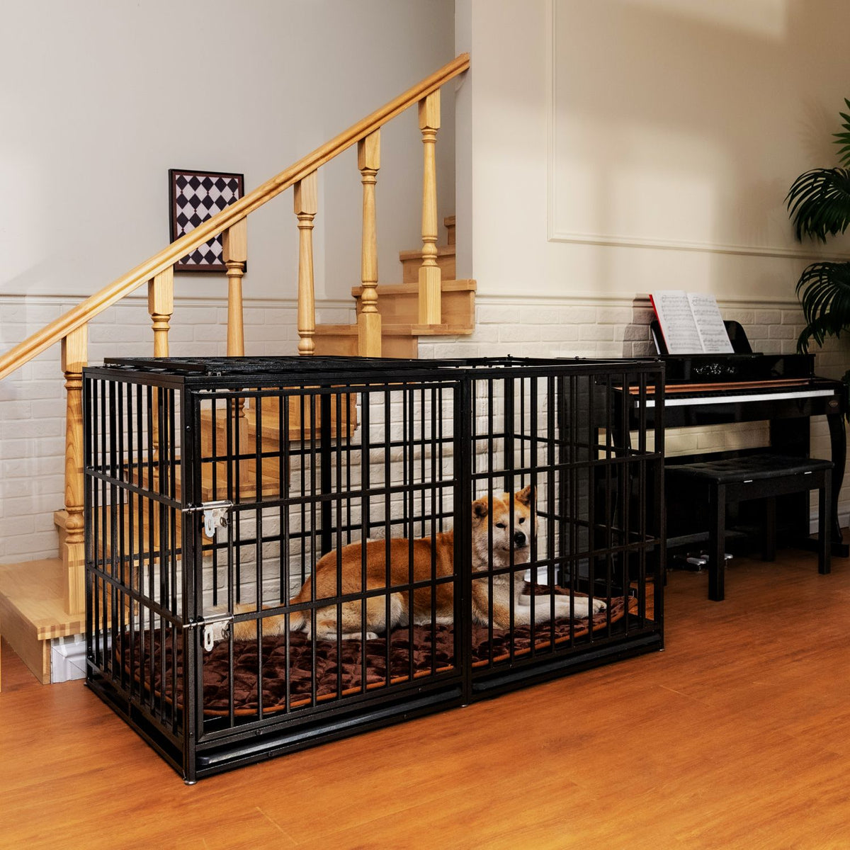 Base Camp XL Heavy Duty Dog Crate – 61"