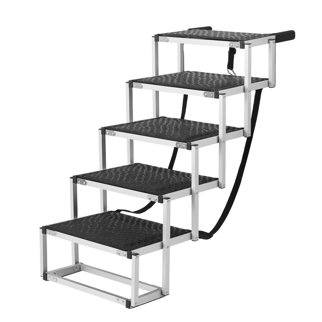 Summit Reach Aluminum Dog Car Steps – 5-Step