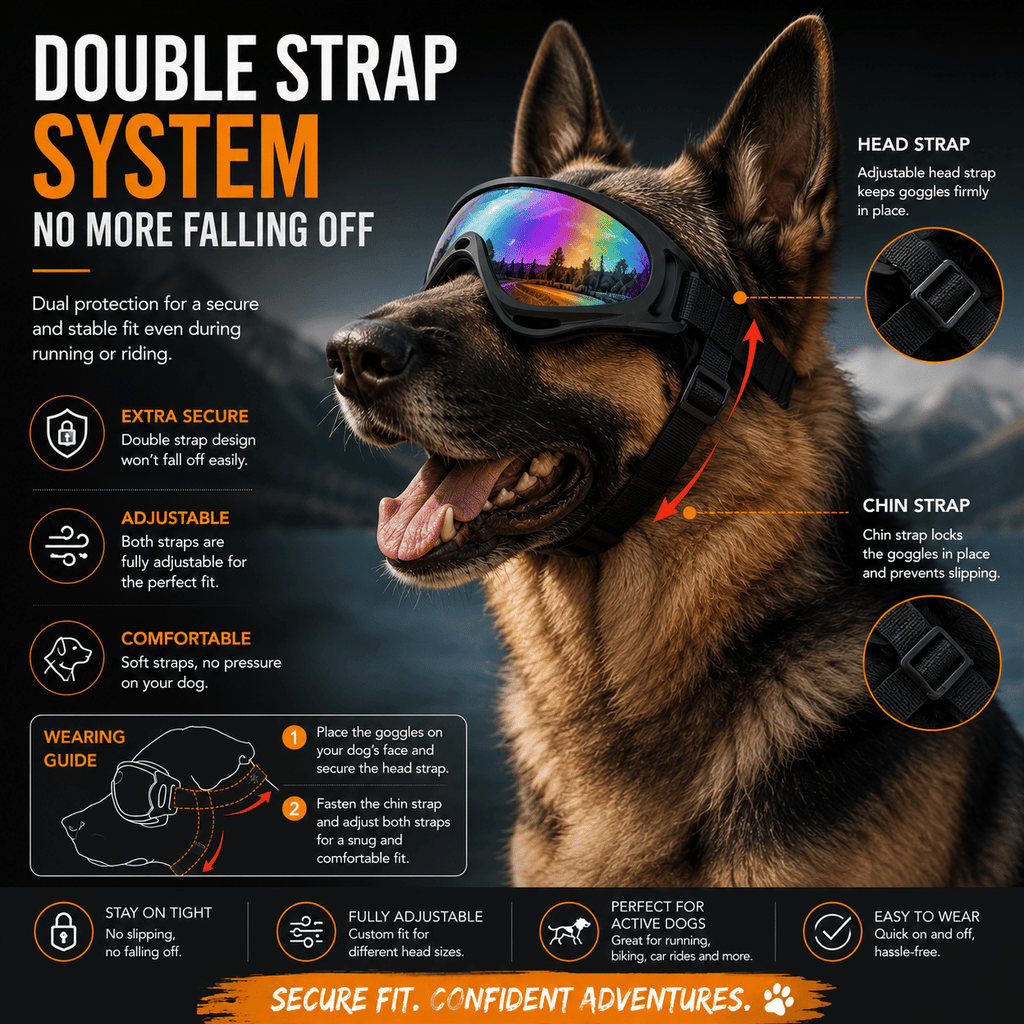 Trail Vision Dog Goggles