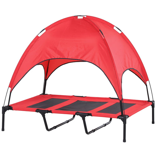Elevated Dog Cot with UV Canopy