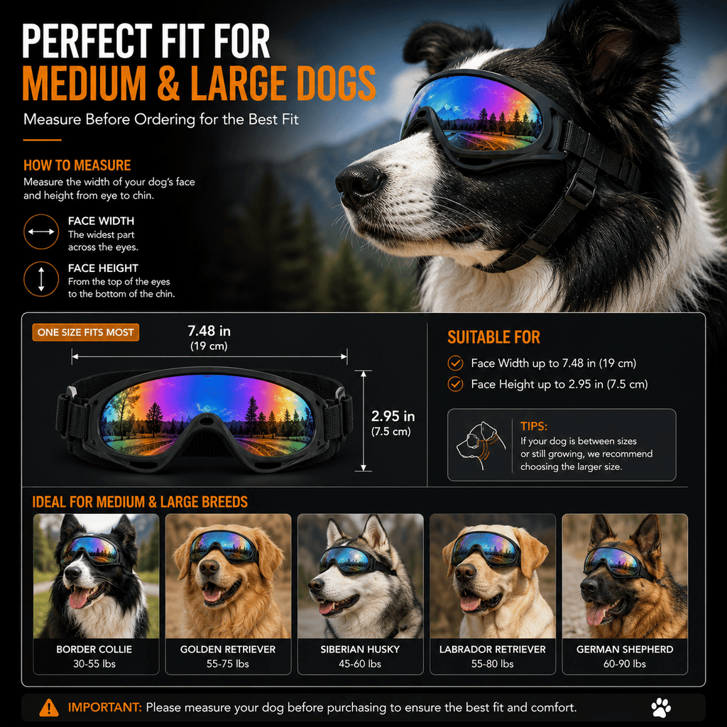 Trail Vision Dog Goggles