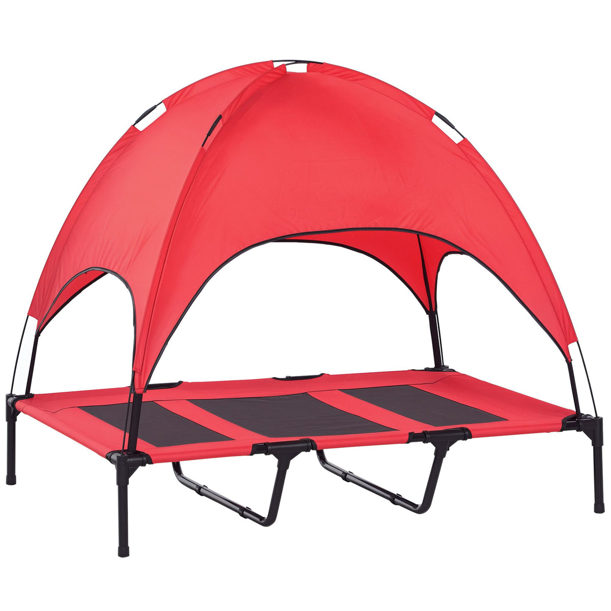 Elevated Dog Cot with UV Canopy