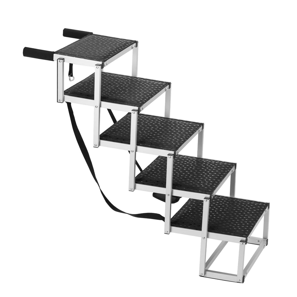 Summit Reach Aluminum Dog Car Steps – 5-Step