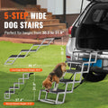 Summit Reach Aluminum Dog Car Steps – 5-Step