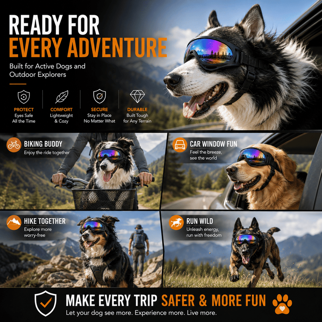 Trail Vision Dog Goggles